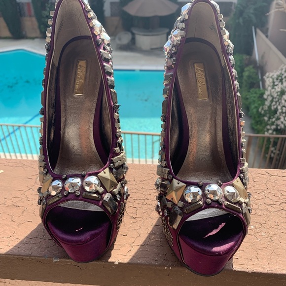 Wild Pair Purple with Jewels sz5 - Picture 3 of 3